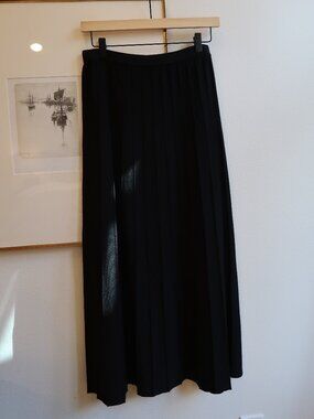 Ming Wang Knit Midi Skirt